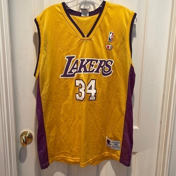 Vintage Shaquille O’Neal lakers jersey